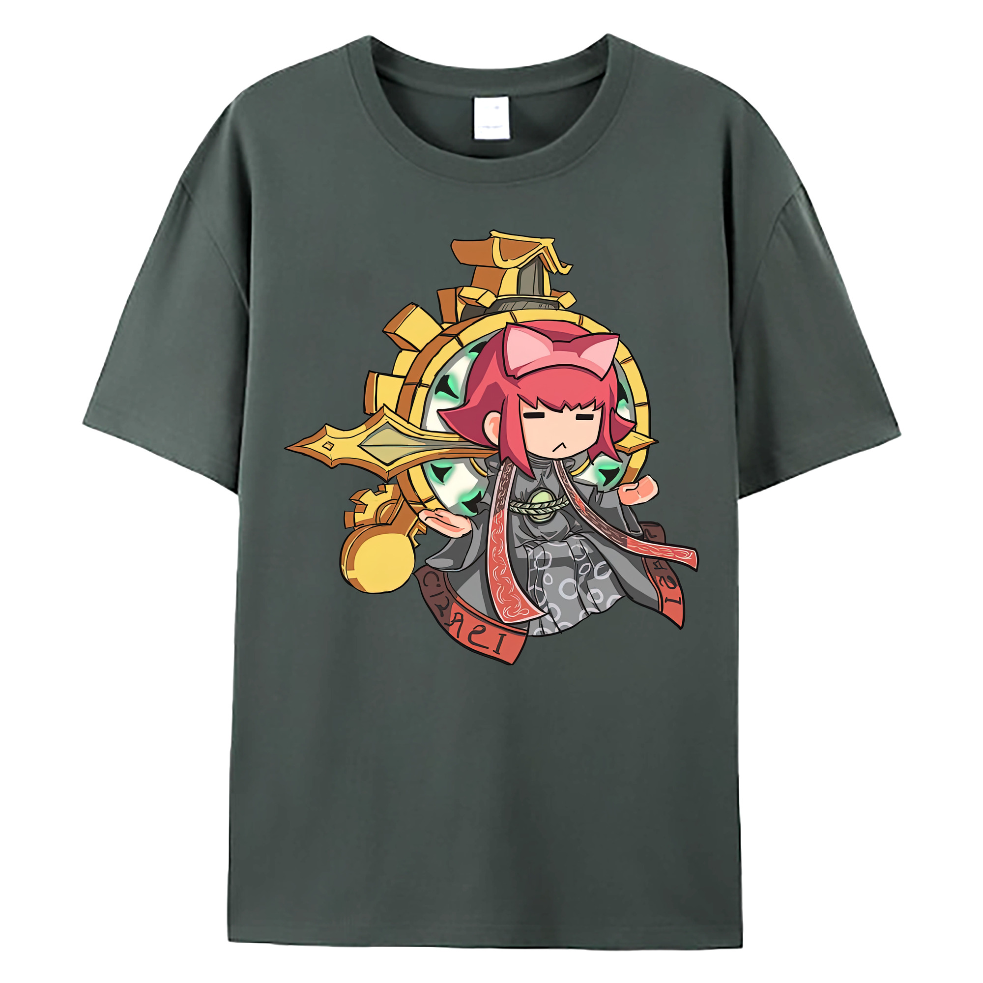 （画像用） リーグ・オブ・レジェンド League of Legends LOL 綿100％ メンズ半袖Tシャツ｜肌触りやわらか＆通気性